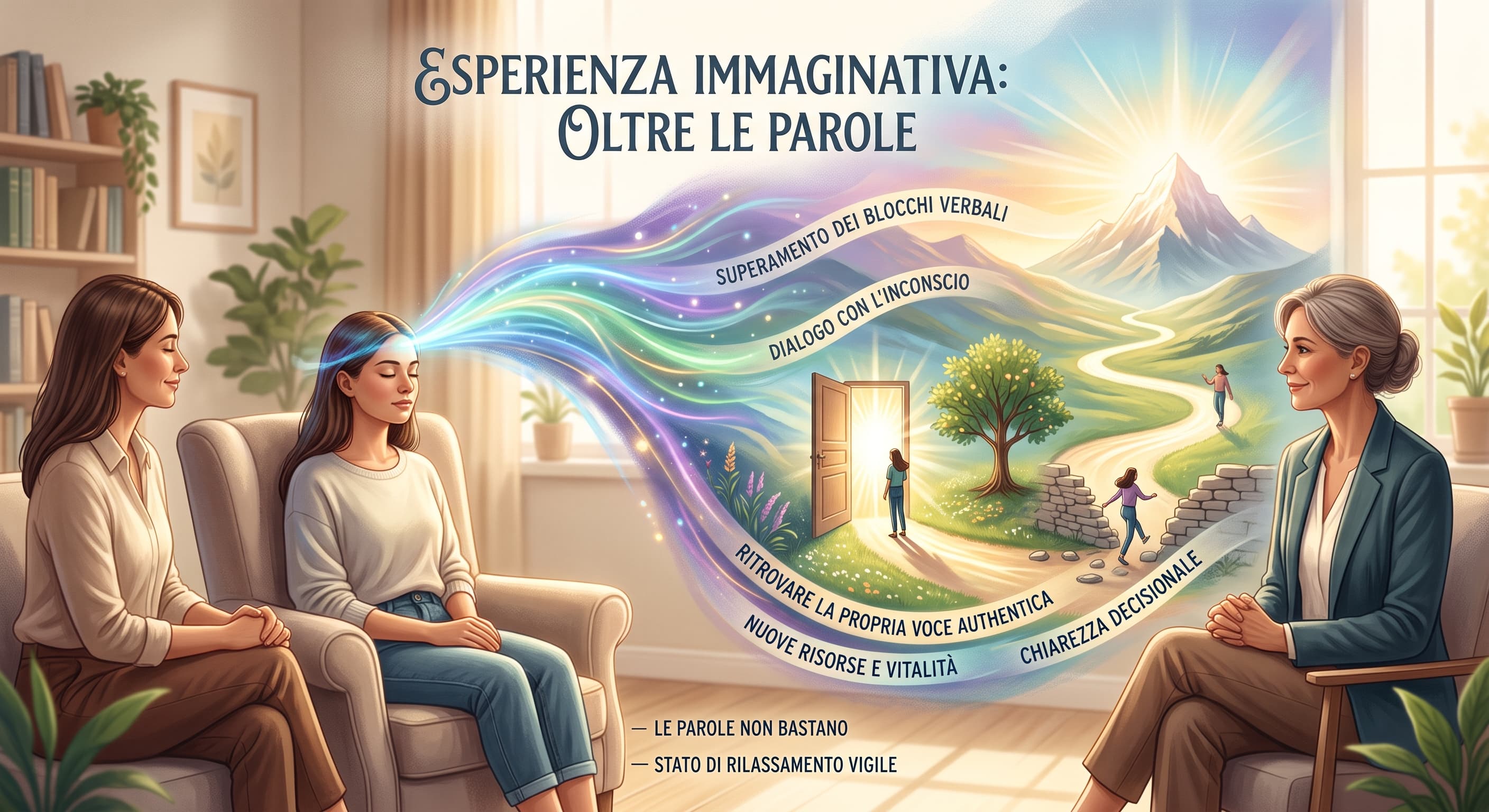 Quando le Parole Non Bastano: Come l'Esperienza Immaginativa Sblocca Ciò che Non Riesci a Dire